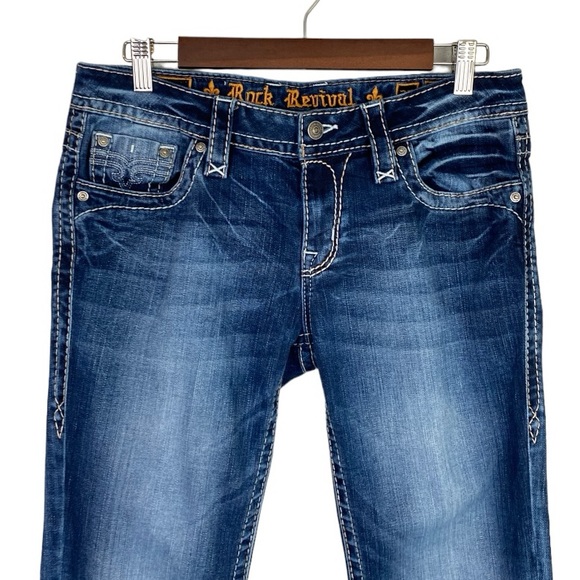 Rock Revival Melora Boot Bootcut Jeans Size 29 - Picture 2 of 7
